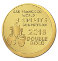 San Francisco World Spirits Competition 2018 - Double Gold